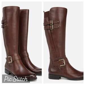 Naturalizer Jessie Knee High Boot NWOB 8 Wide Calf